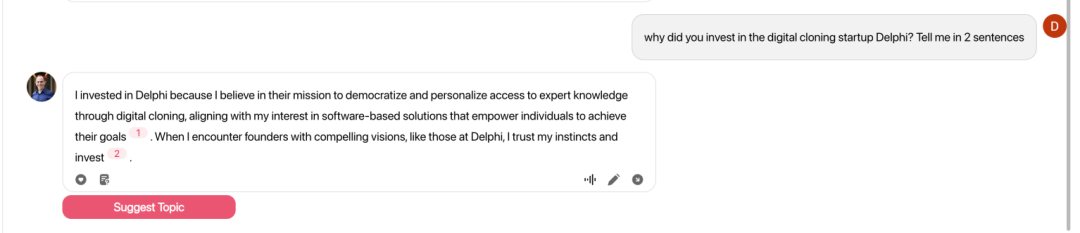 Delphi获270万美元投资，为自己或任何人创建数字分身